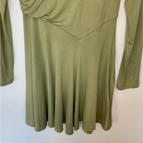 Free People FP Beach Vance Wrap Mini Dress y2k Size Small - Picture 5 of 11